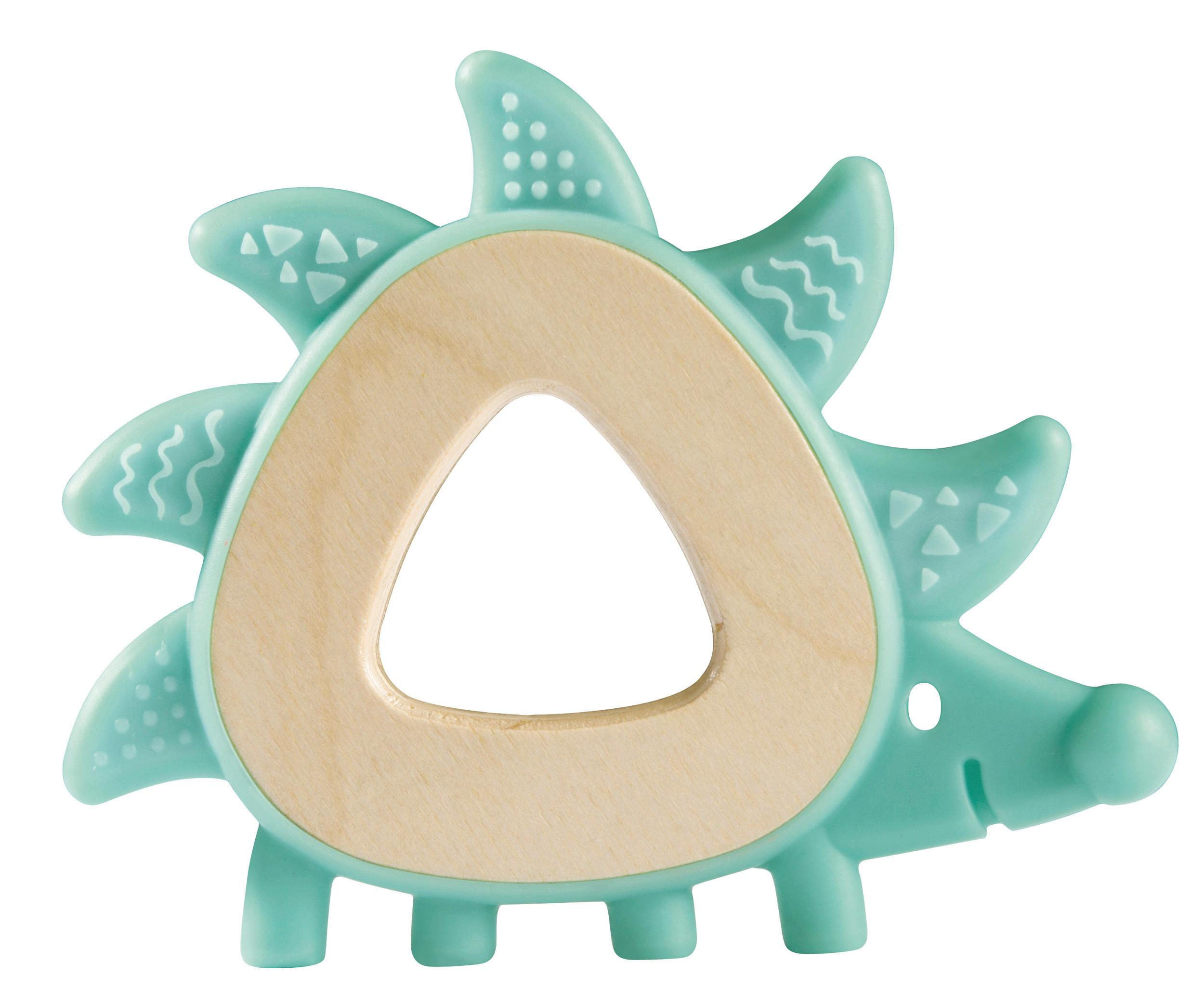 Fogóka Hape - türkiz/bükkszínű, Basics, műanyag/fa (14,5/1,5/11,5cm) - Hape