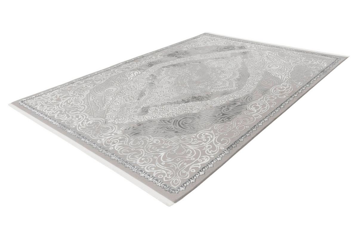 Läufer Stage 425 Silber 80x150 - Silberfarben, Basics, Textil (80/150cm) - Kayoom
