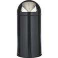 Koš Za Smeti Push Can - S - črna/cink, kovina (29,3/66cm) - Mömax modern living Koš Za Smeti Push Can - S - črna/cink, kovina (29,3/66cm) - Mömax modern living