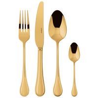 ZESTAW SZTUĆCÓW ROYAL SAMBONET - kolor złoty, Basics, metal - Sambonet