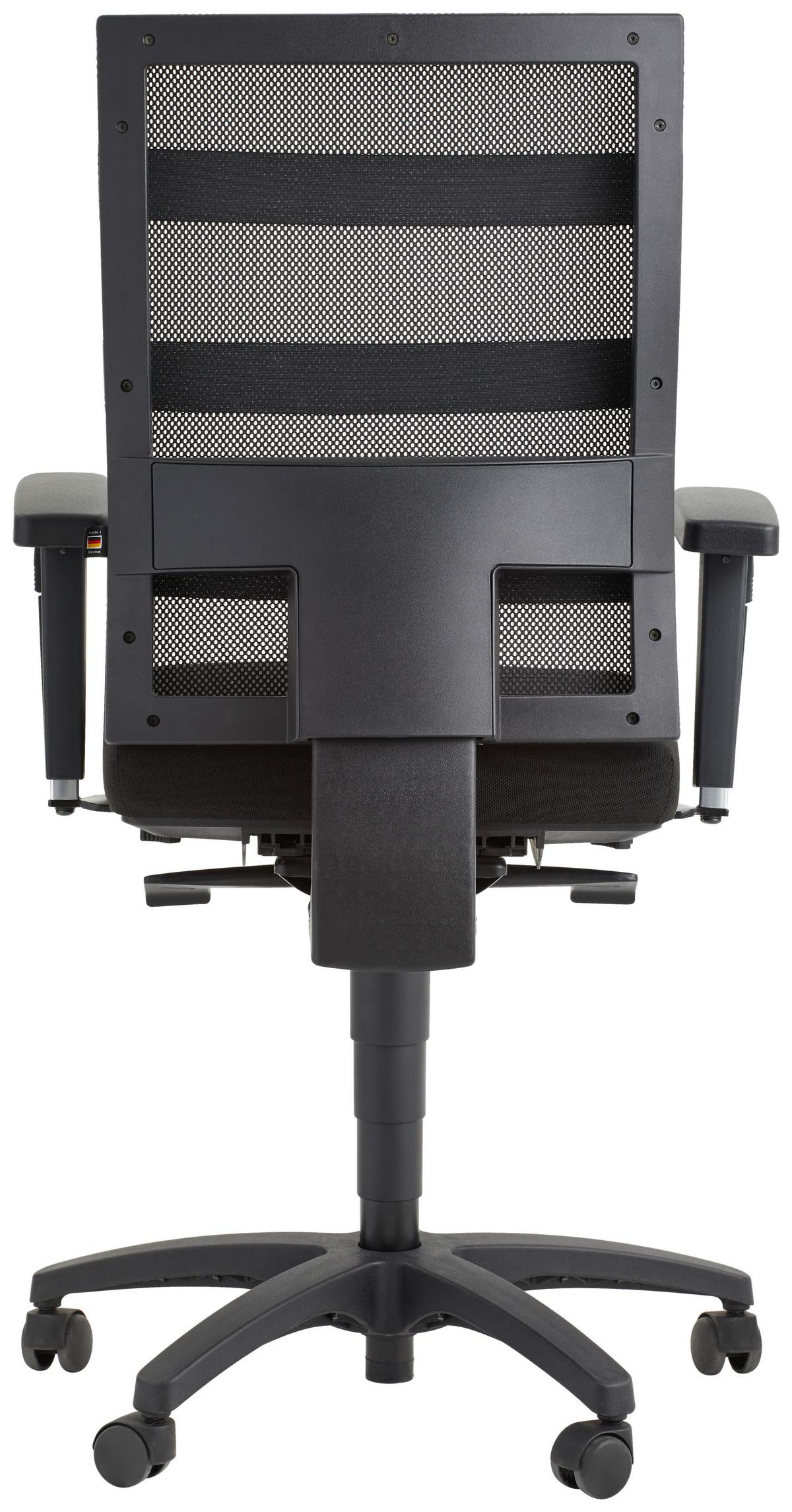 KRZESŁO OBROTOWE X-PANDER PLUS - czarny, Design, tworzywo sztuczne/tkanina (48/96-114/48cm) - Topstar