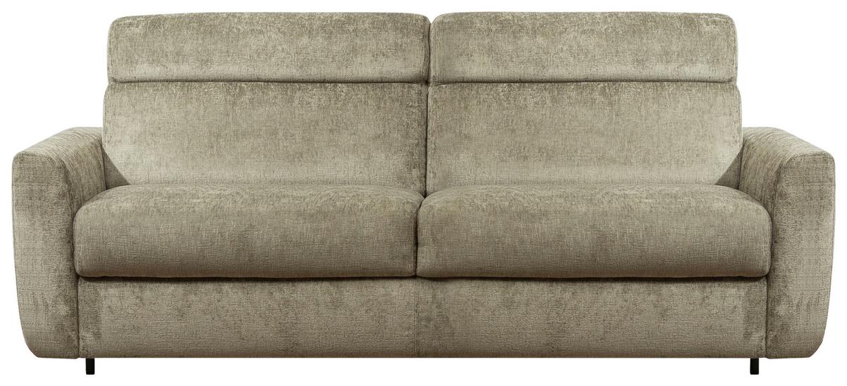 Kanapéágy Sorrento Standard - zöld, Konventionell, faalapú anyag/textil (210/89/97cm)