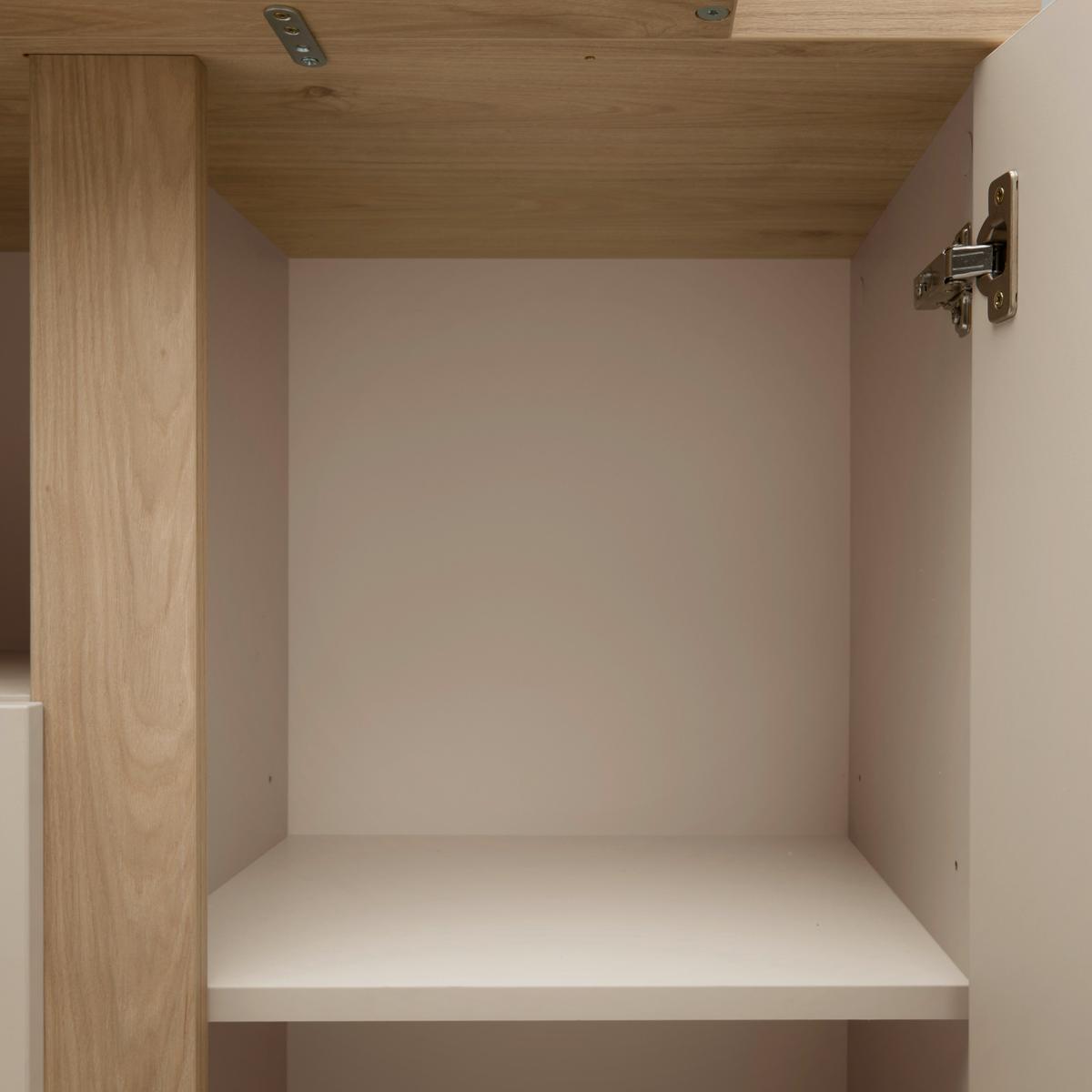 Wickelkommode Dolce Bambino Kaschmirfarben - Kaschmir, KONVENTIONELL, Holz/Holzwerkstoff (117/104/41-78cm) - Roba