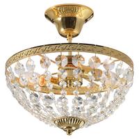 Deckenleuchte Hanaskog max. 40 Watt - Transparent/Goldfarben, Basics (30/30/30cm) - Markslöjd