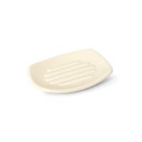 Seifenschale Melrina aus Steinzeug in Creme - Creme, KONVENTIONELL, Keramik (13,5/9,7/1,9cm) - Modern Living