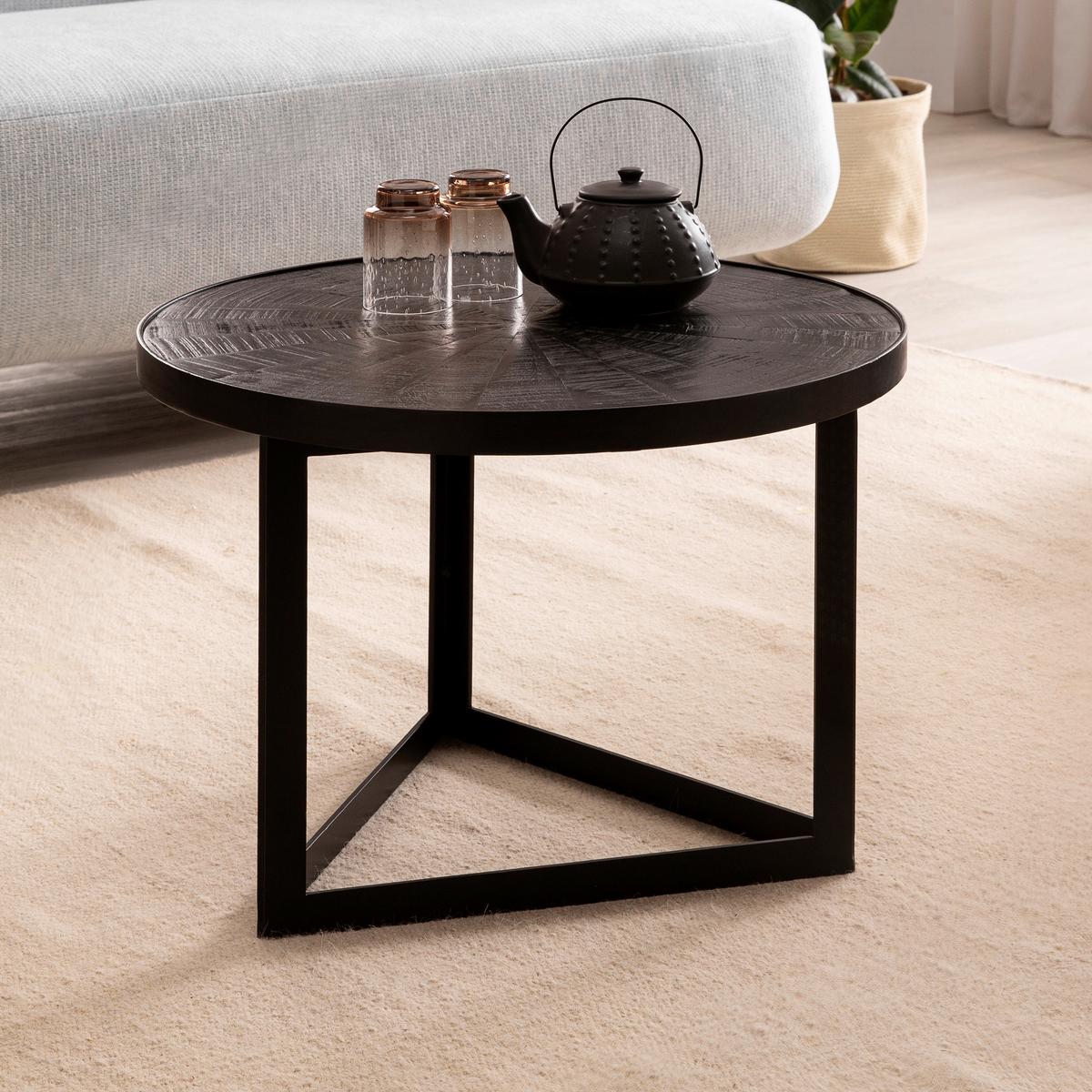 COUCHTISCH WL6.790 - Schwarz, Design, Holz/Holzwerkstoff (58/58/40cm) - MID.YOU