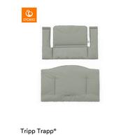 WKŁADKA DO WYSOKIEGO KRZESŁA 100382 TRIPP TRAPP - zielony, Basics, tkanina (28/21/7cm) - Stokke