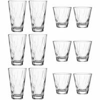 KOMPLET SZKŁA STOŁOWEGO 023592 - przejrzysty, Lifestyle, szkło (26,2/16,5/17,5cm) - Leonardo