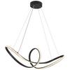 LED-HÄNGLAMPA HIT - svart, Modern, metall/plast (74/22/120cm) - Mömax
