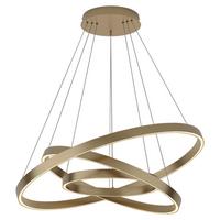 Pendelleuchte Rim Messingfarben max. 115 Watt - Messingfarben, Basics, Metall (80/100/80cm) - MAYTONI