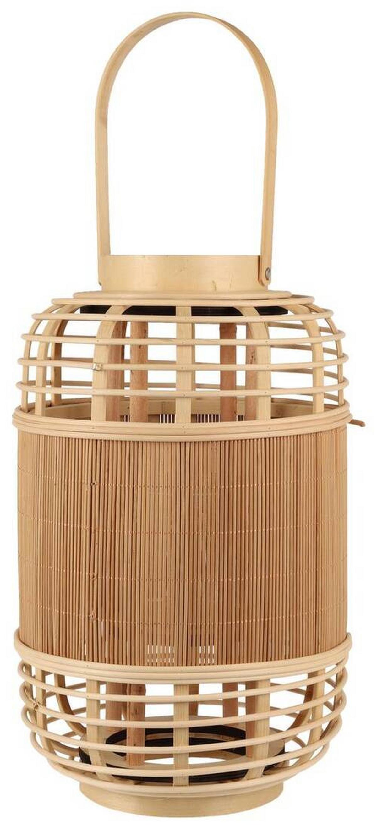 Lámpás Bamboo - natúr, Basics, fa (23/40cm) - Modern Living