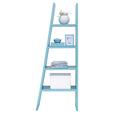 Regal in Blau - Hellblau, Holzwerkstoff (42/76/190/30cm) - MÖMAX modern living
