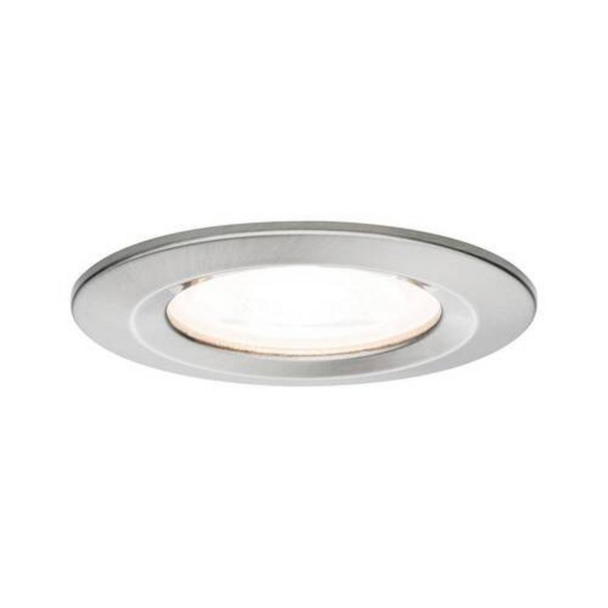 Deckenleuchte Nova in Alufarben max. 6,5 Watt - Basics (7,8cm) - Paulmann