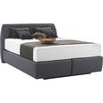 Postelja Boxspring Starline - antracit, leseni material/tekstil (120/200cm) - Premium Living Postelja Boxspring Starline - antracit, leseni material/tekstil (120/200cm) - Premium Living
