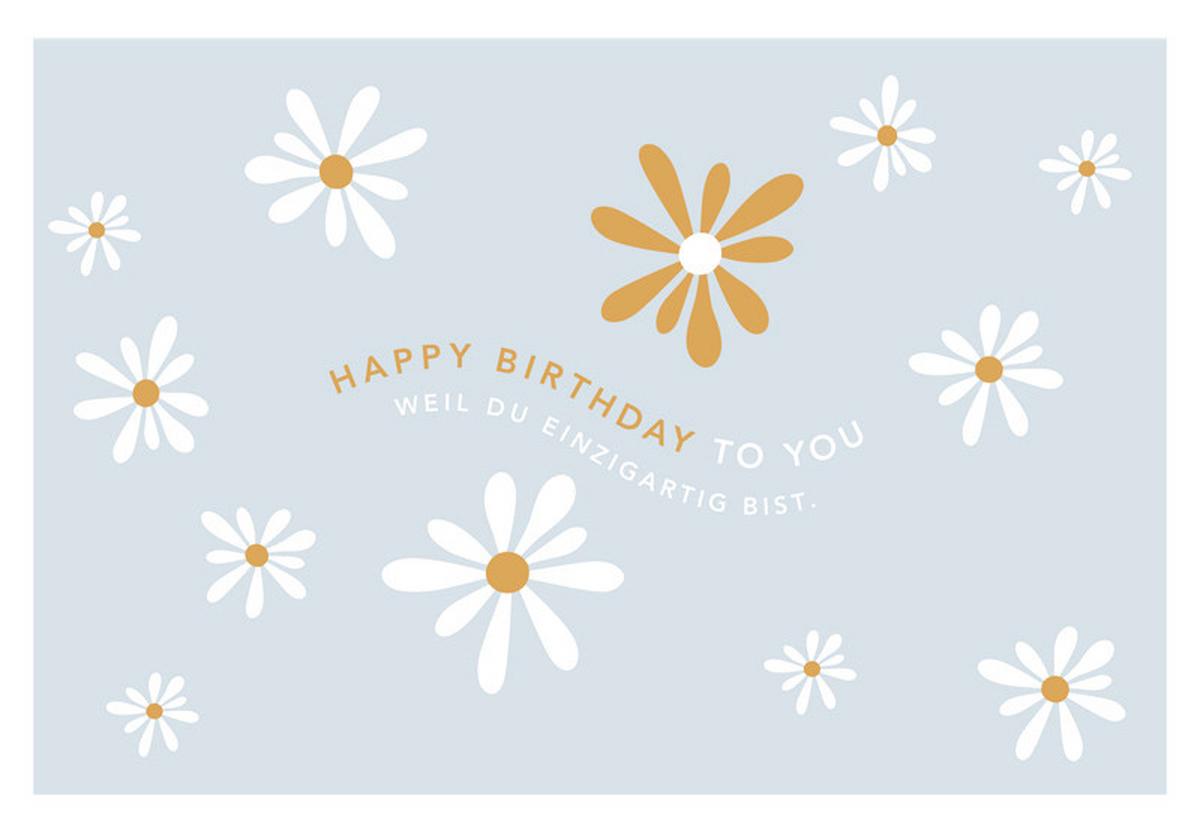 Klappkarte Kupfergold Multicolor - Basics, Papier (18/13cm)