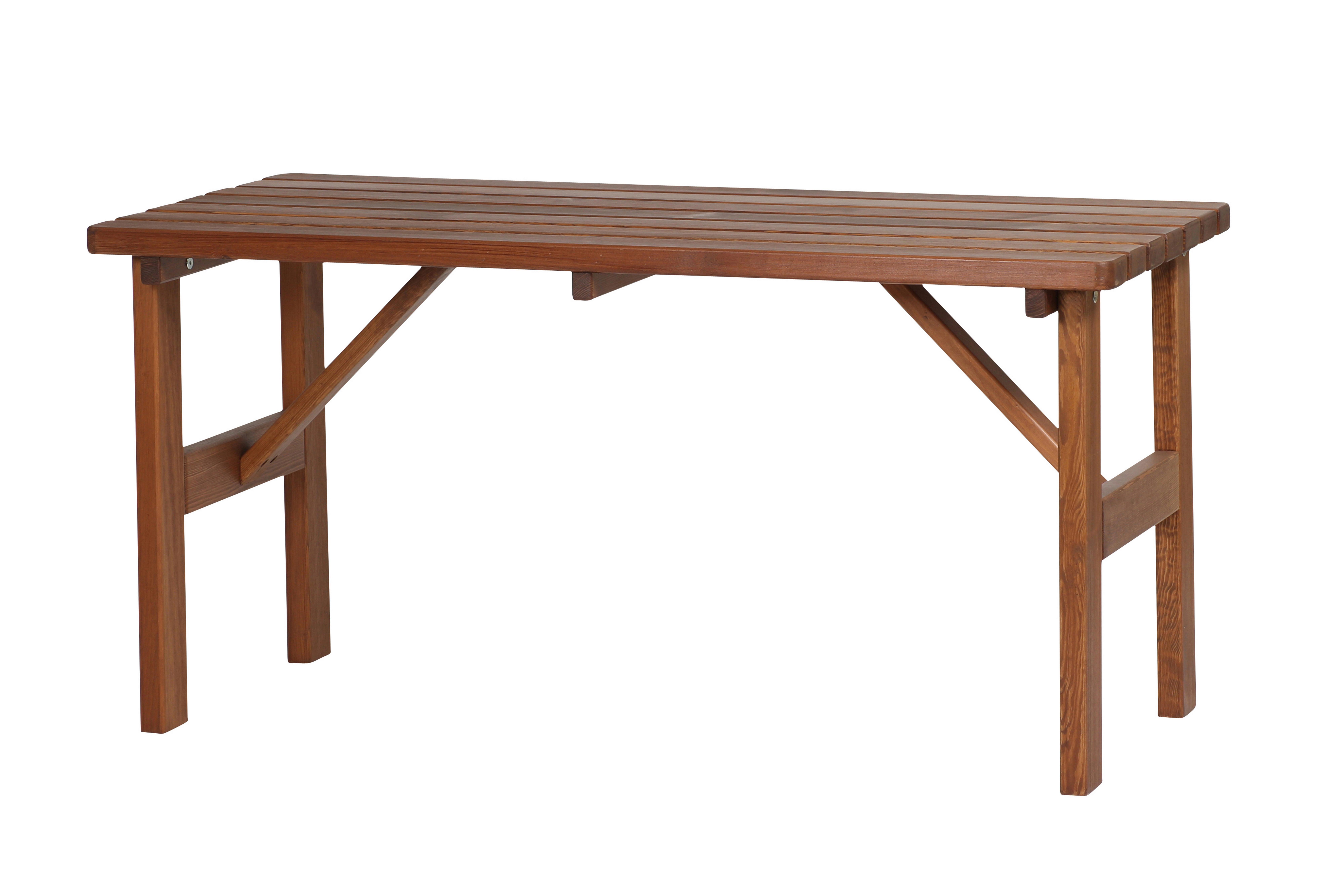 BIERTISCHGARNITUR H32377 - Braun, KONVENTIONELL, Holz - Siena Garden