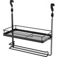 Suport Rolă De Bucătărie Chester - negru, metal (29,2/34,7/14,2cm) - Premium Living Suport Rolă De Bucătărie Chester - negru, metal (29,2/34,7/14,2cm) - Premium Living