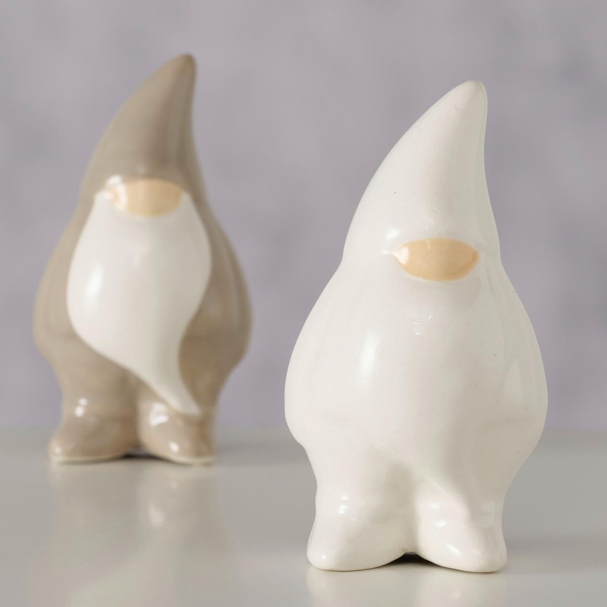 Božična Figurica Hannybal I -Paz- - bela/bež, Basics, keramika (4/7/3,5cm) - Mömax