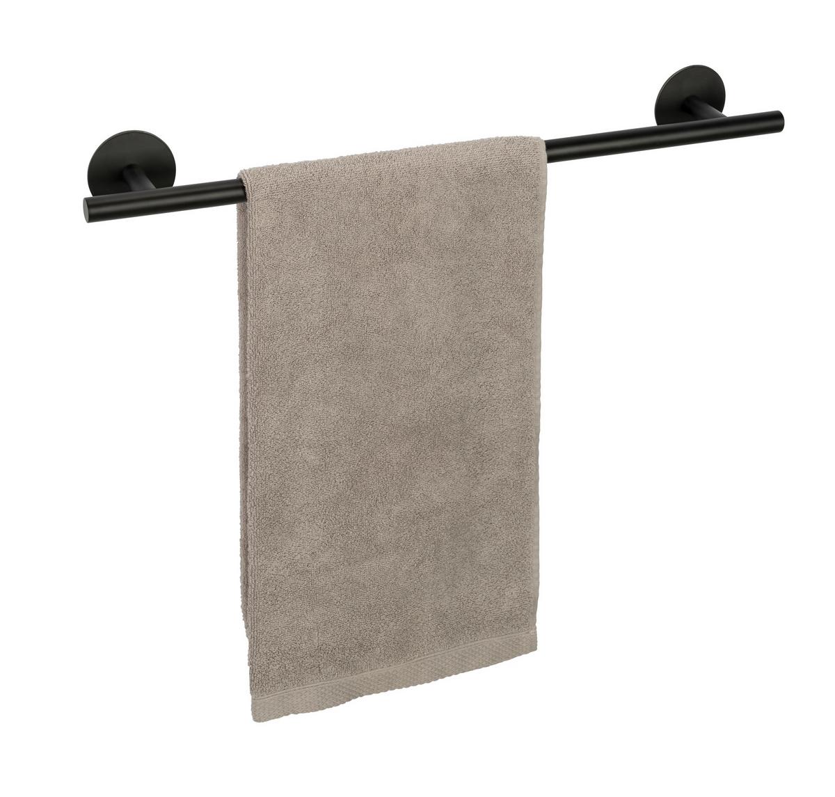 WIESZAK NA RĘCZNIK MELETO - czarny, Konventionell, metal (60/7/7cm) - Schöner Wohnen