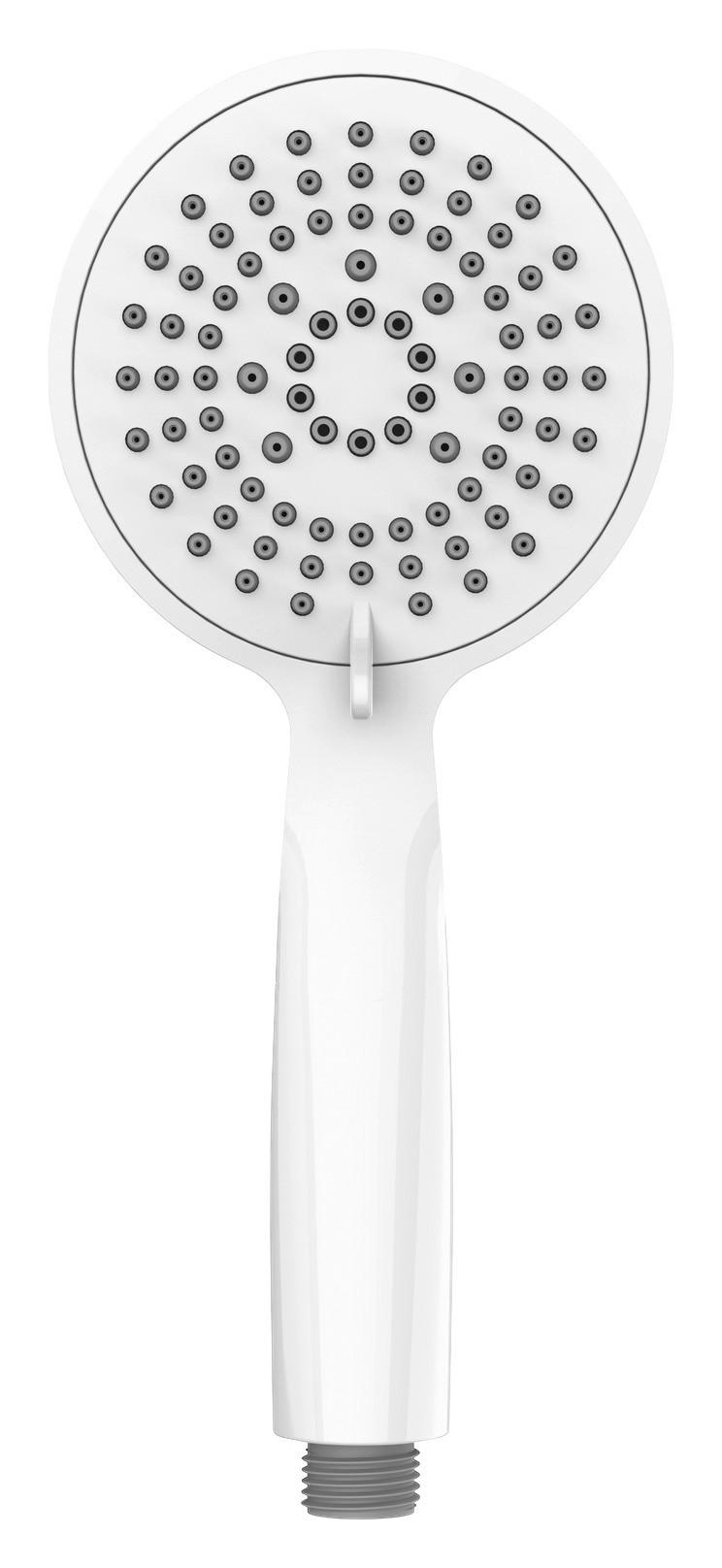 Pară de duș Young - alb, Konventionell, plastic (11cm) - Wenko