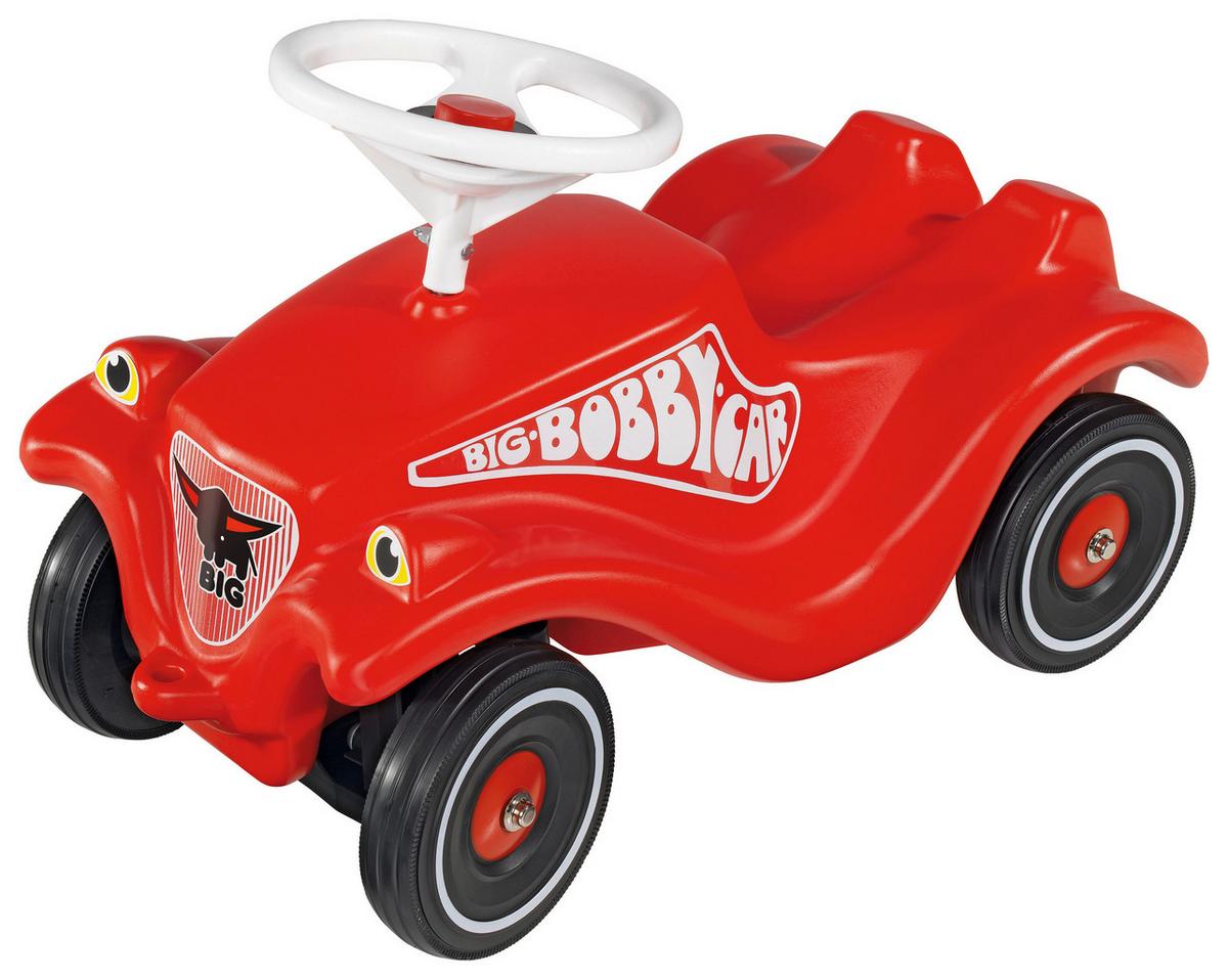 SAMOCHÓD PCHACZ 800056106 - czerwony/czarny, Basics, tworzywo sztuczne/metal (58/30/38cm) - BIG