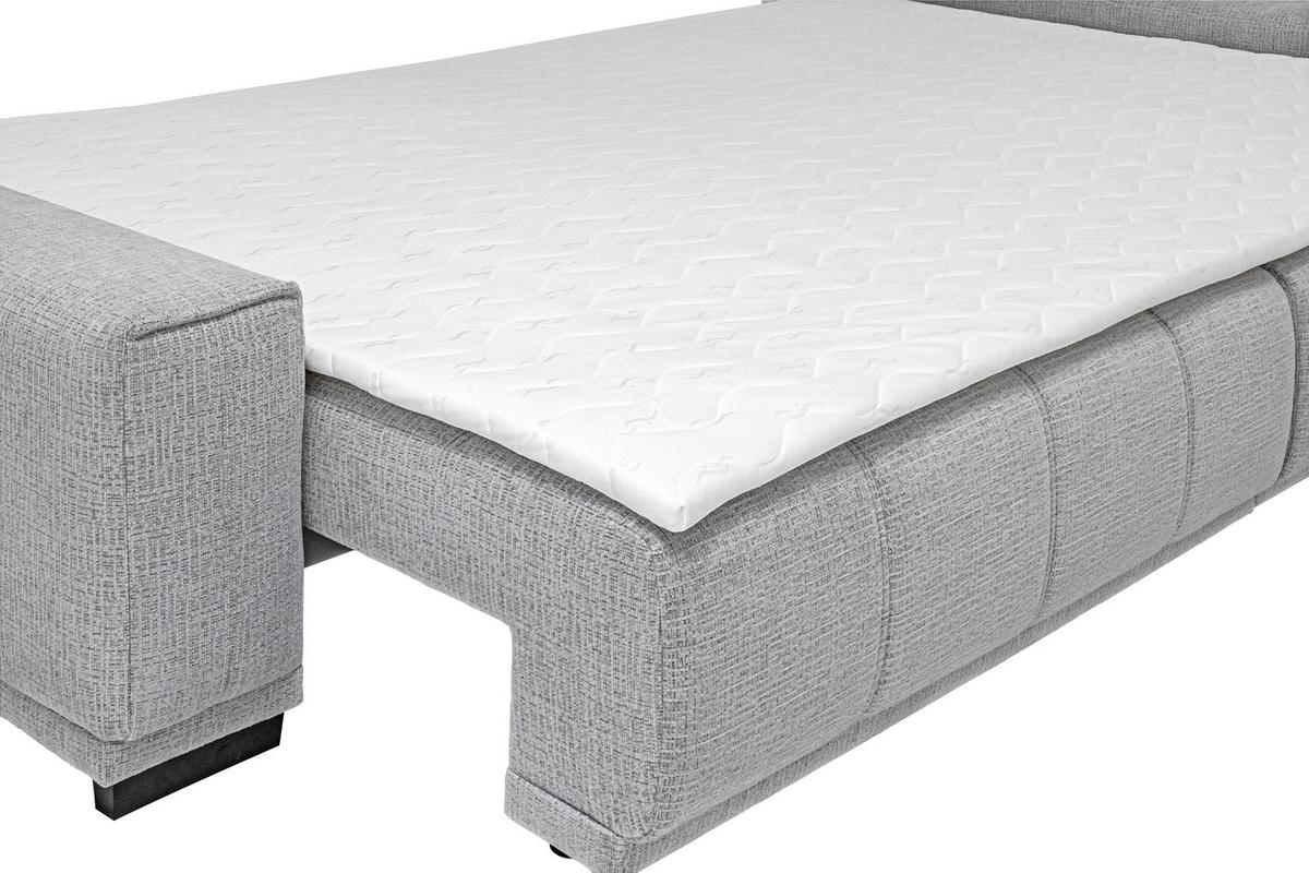 Canapea Bigsofa MOTTA - gri, Modern (278/83/130cm) - Modern Living