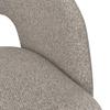 STOL NADIYA - ljusgrå/svart, Modern, metall/trä (52/78/56cm) - Bessagi Home