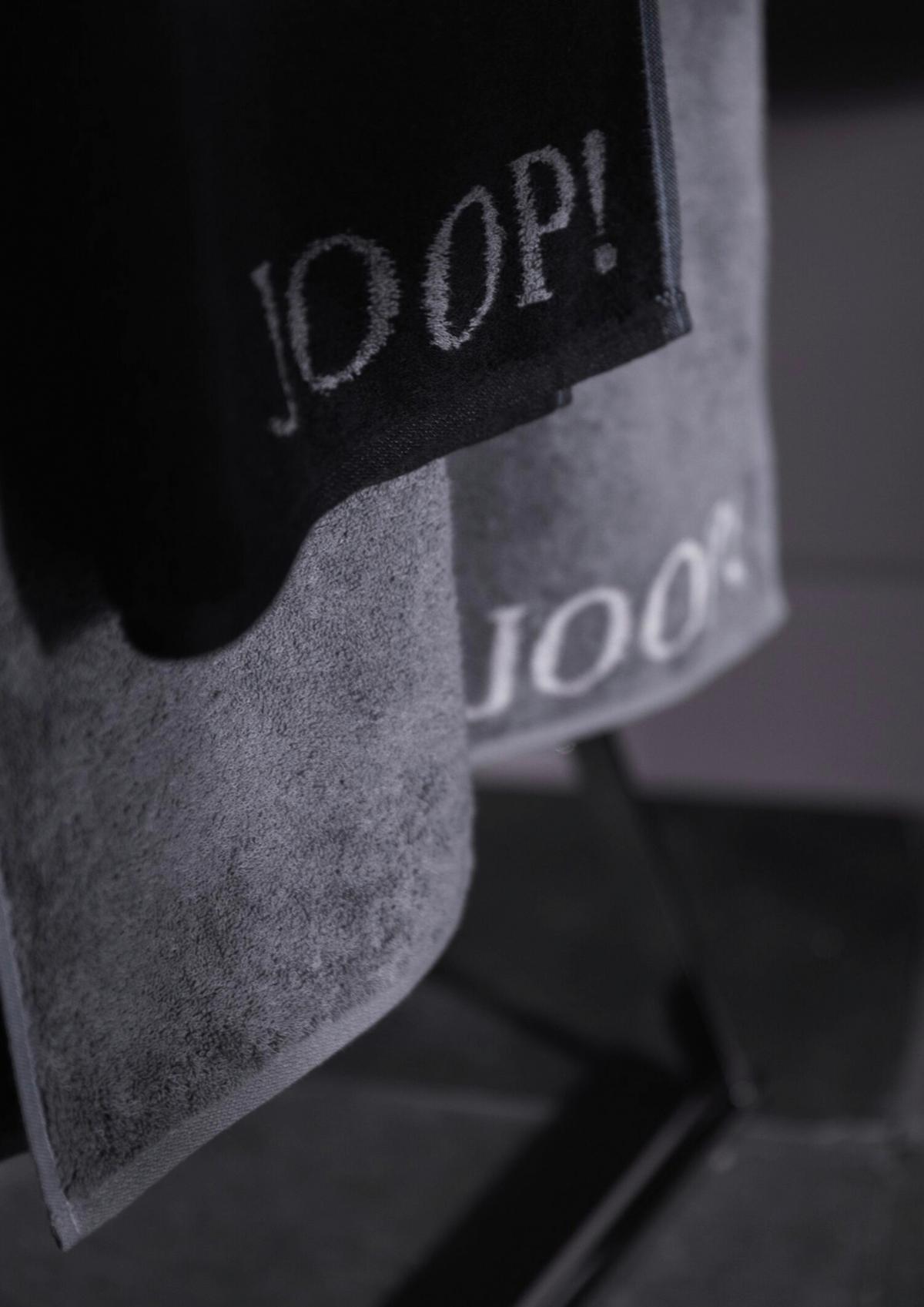 RĘCZNIK JOOP! CLASSIC DOUBLEFACE - czarny, Design, tkanina (50/100cm) - Joop!