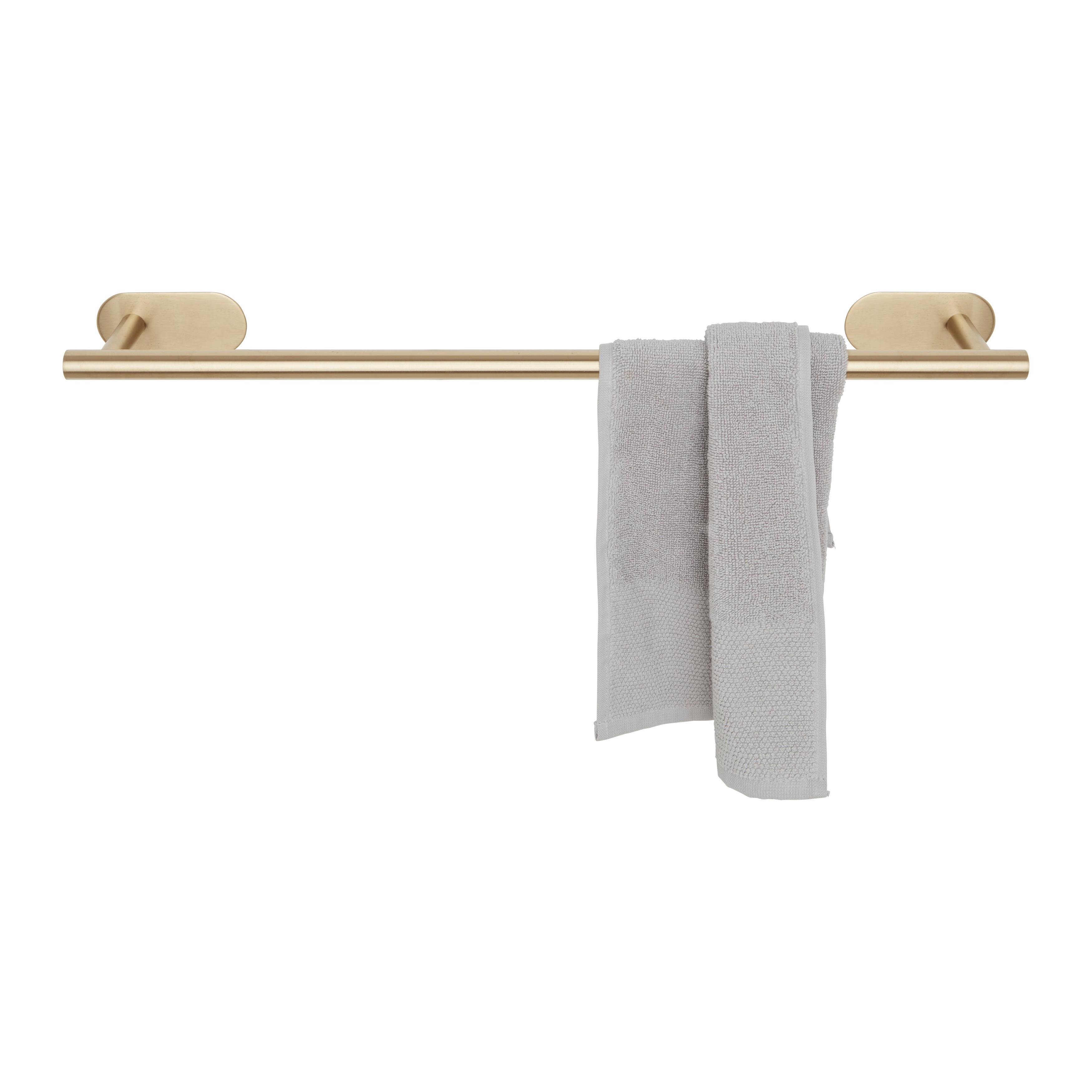 Törölközőtartó Orea Gold - arany, Lifestyle, fém (60/4,5/7cm) - Mömax