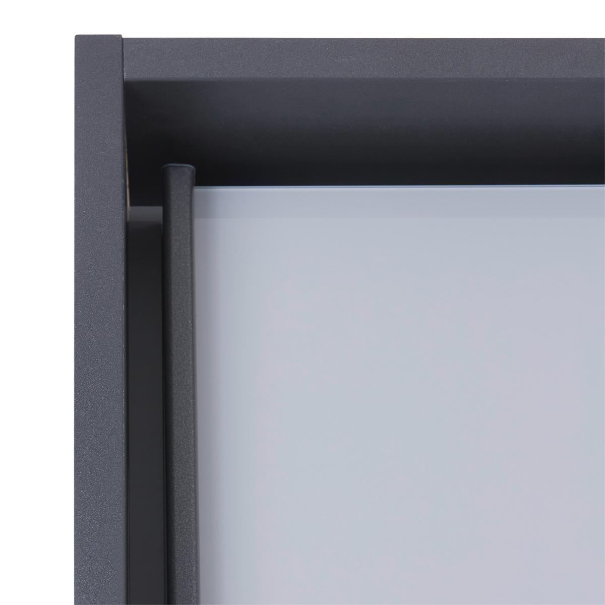 RAMA PENTRU DULAP FELDKIRCH - gri închis, Modern, material pe bază de lemn (278/214/64cm)