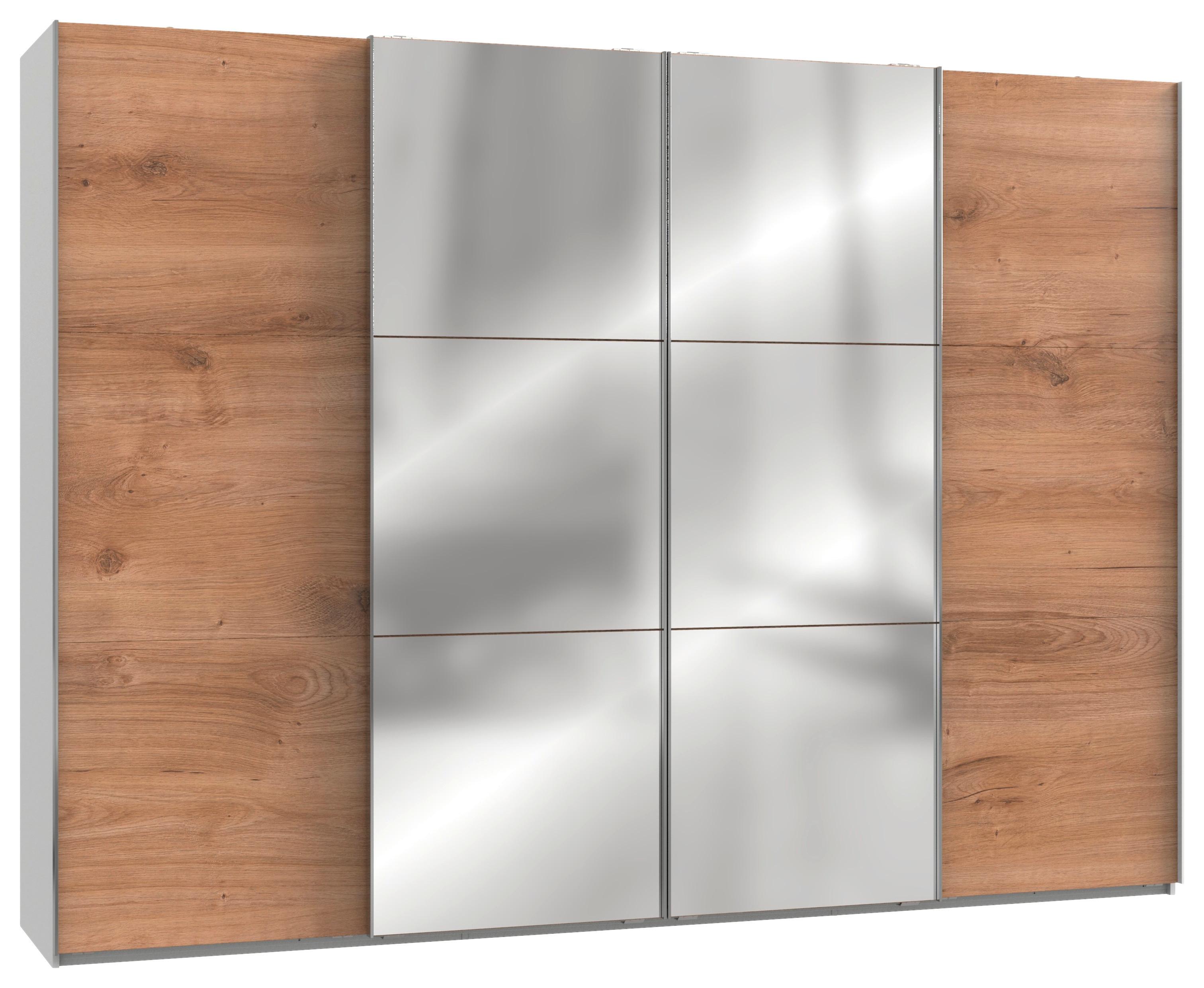 Ormar S Kliznim Vratima Level 36a - bijela/boje hrasta, Moderno, drvni materijal (300/216/65cm) - Modern Living