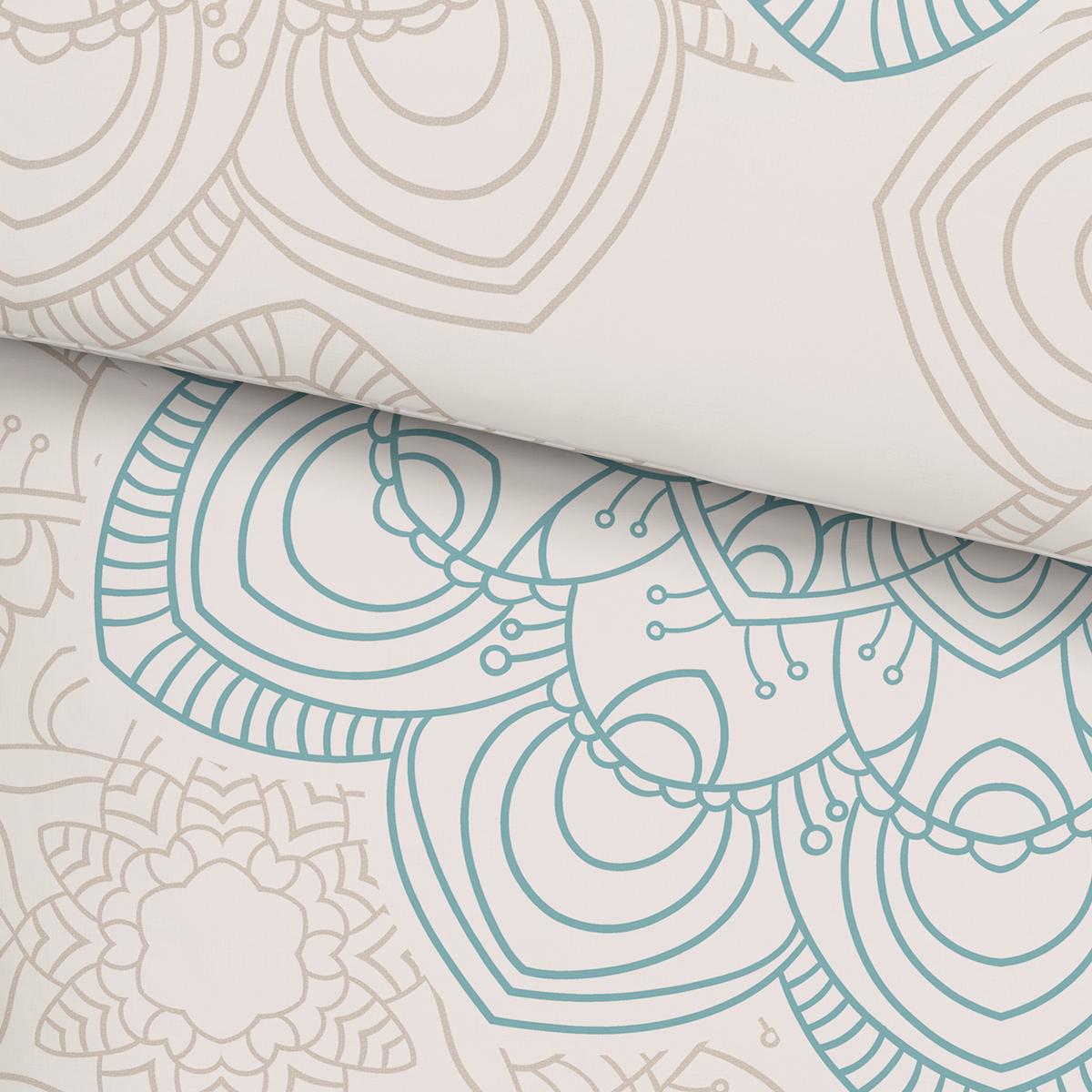 BETTWÄSCHESET KUSCHELZEIT - Beige, Konventionell, Textil (160/210cm) - Modern Living