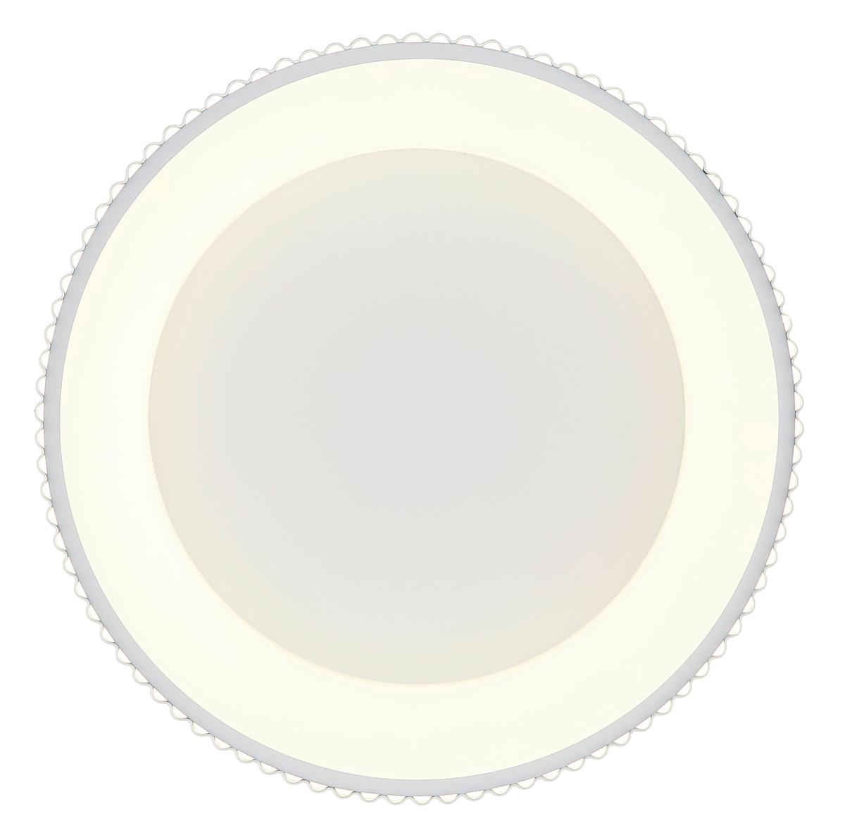 LED-DECKENLEUCHTE 15924DW KEMP - Weiss, Basics, Kunststoff/Metall (46/13cm) - Globo