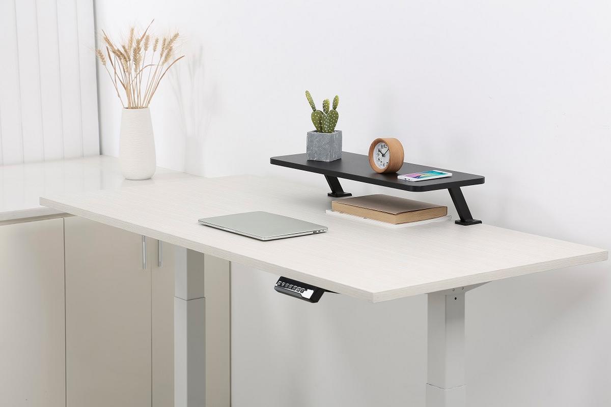 NADSTAWKA NA BIURKO CONOR SMALL  -EXKLUSIV- - czarny, Design, materiał drewnopochodny/metal (65/26/13cm) - Boxxx