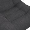 RELAXFÅTÖLJ LORENA - svart, Modern, metall/textil (101/83/95cm) - Bessagi Home