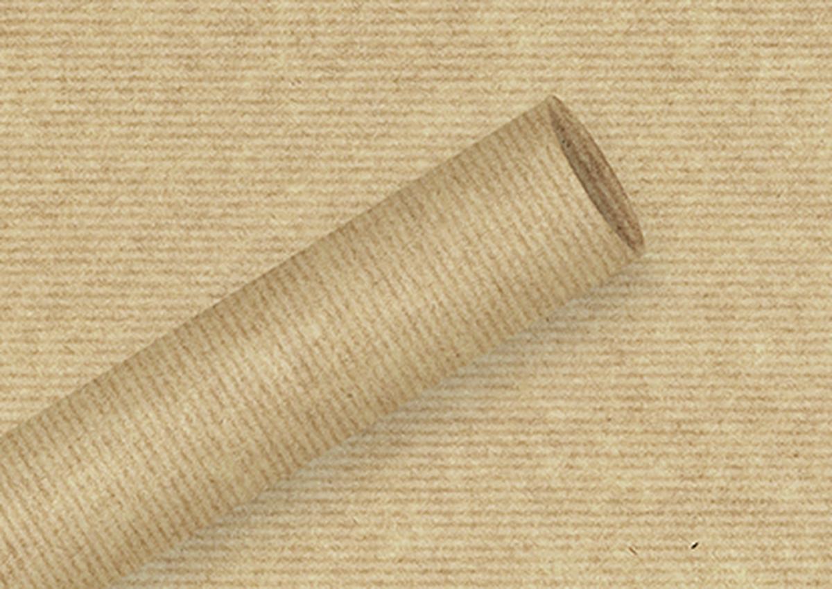 Geschenkpapier Marie in Braun ca. 70x500cm - Braun, Basics, Papier (70/500cm) - Modern Living