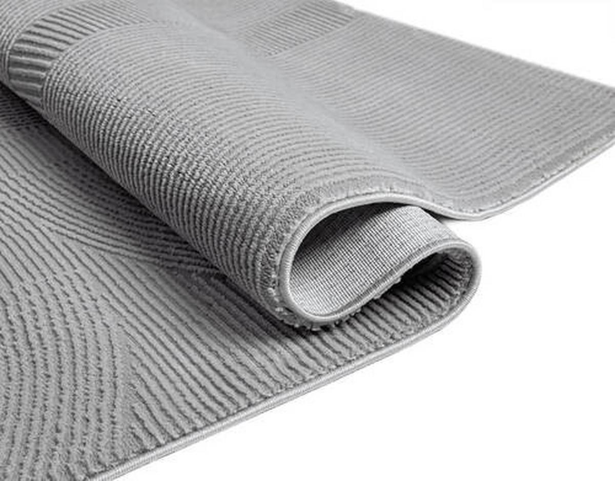 Webteppich Lima Grau ca. 200x290cm - Grau, KONVENTIONELL, Textil (200/290cm) - Novel