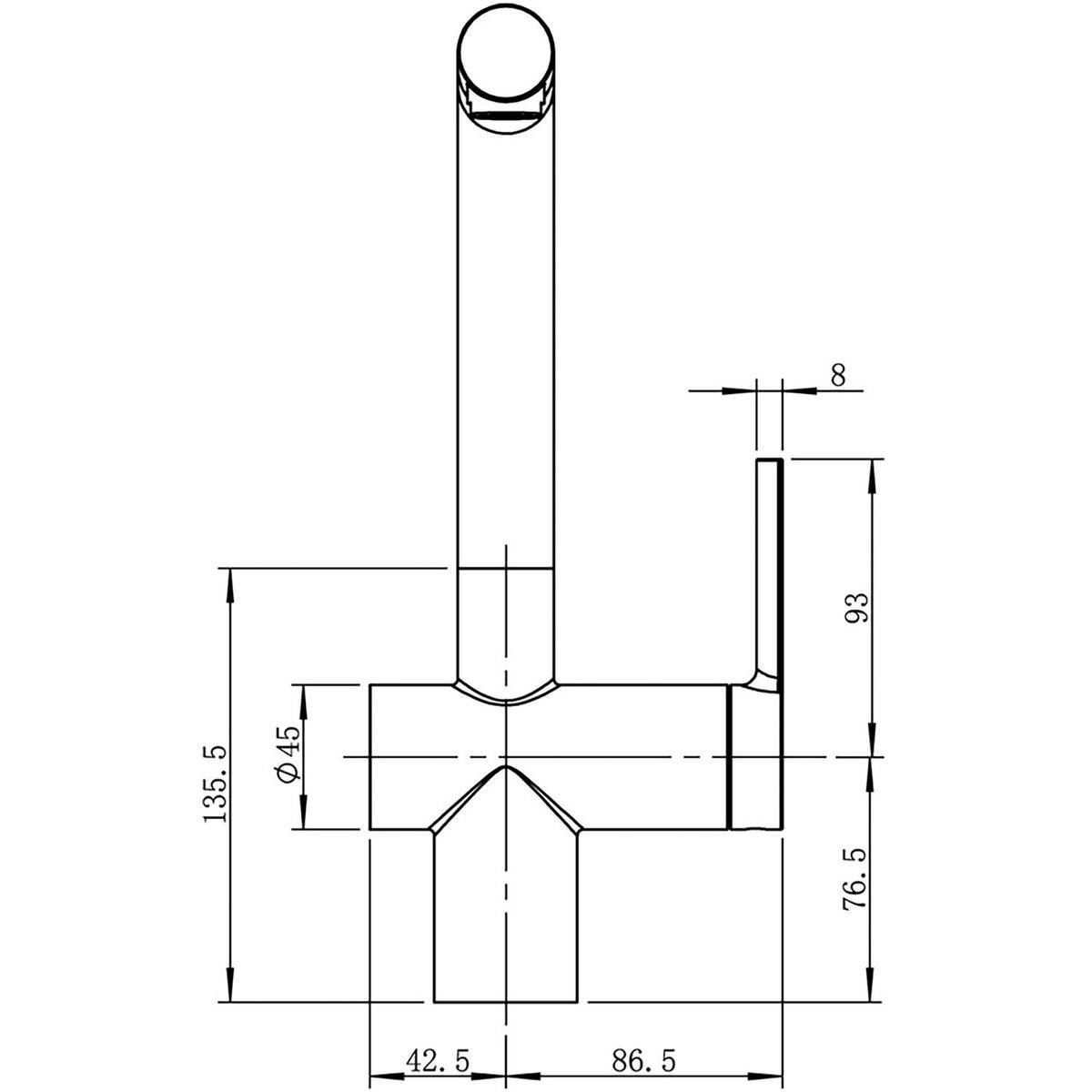 Küchenarmatur 113520781 Kupferfarben - Kupferfarben, MODERN, Metall (31,1cm)