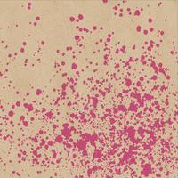 Serviette By Nature in Hellbraun ca. 33x33cm - Hellbraun/Pink, MODERN, Papier (33/33cm)