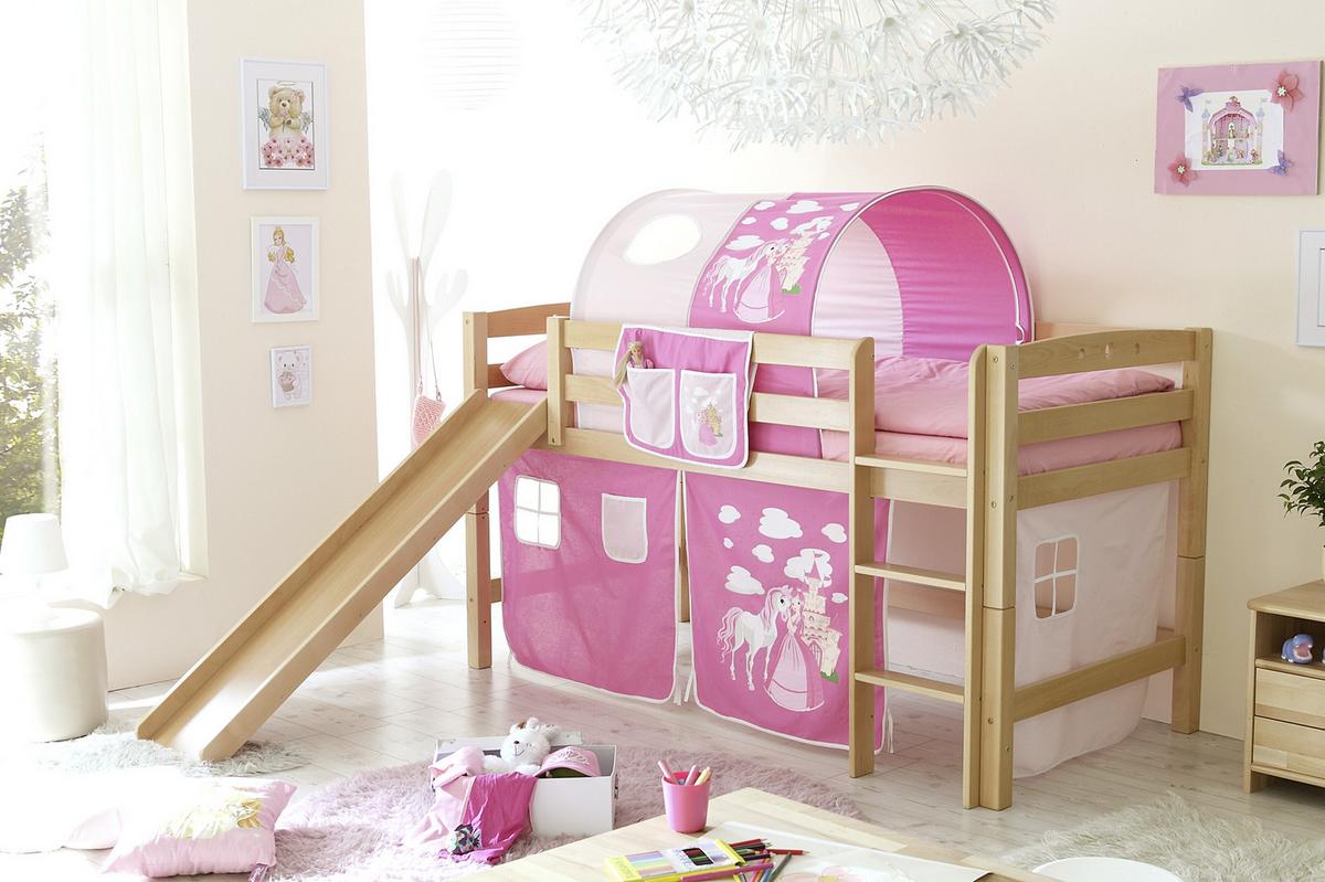 Tunnelset "Tunnelset", rosa/pink - Pink/Rosa, KONVENTIONELL, Textil/Metall (100/73/87cm) - MID.YOU