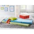 Faltmatratze Grün 65x185cm - Grün, MODERN, Textil (65/186cm) - Carryhome