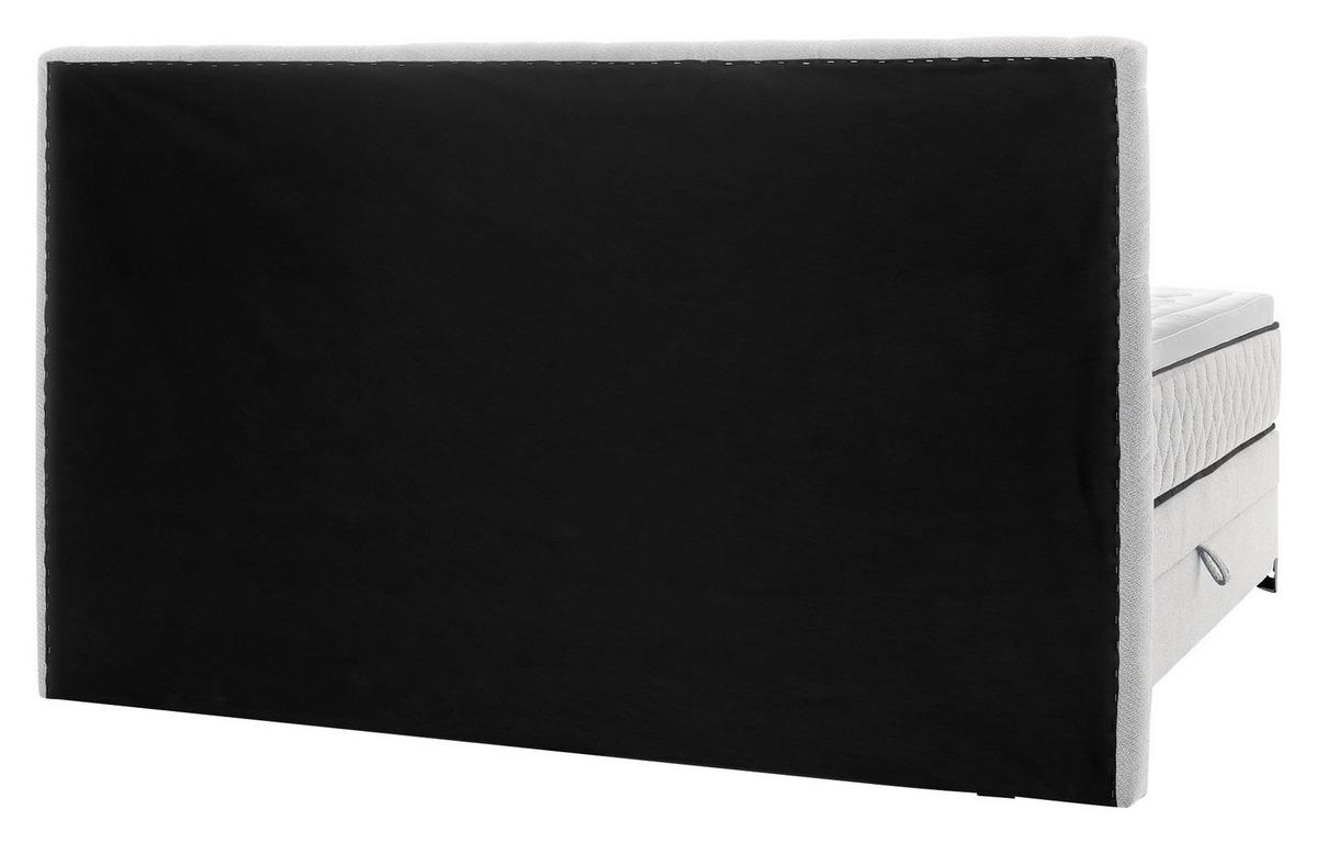 Boxspring Krevet Carmen - tirkizna/krem, Konvencionalno, drvni materijal/drvo (180/200cm) - Modern Living