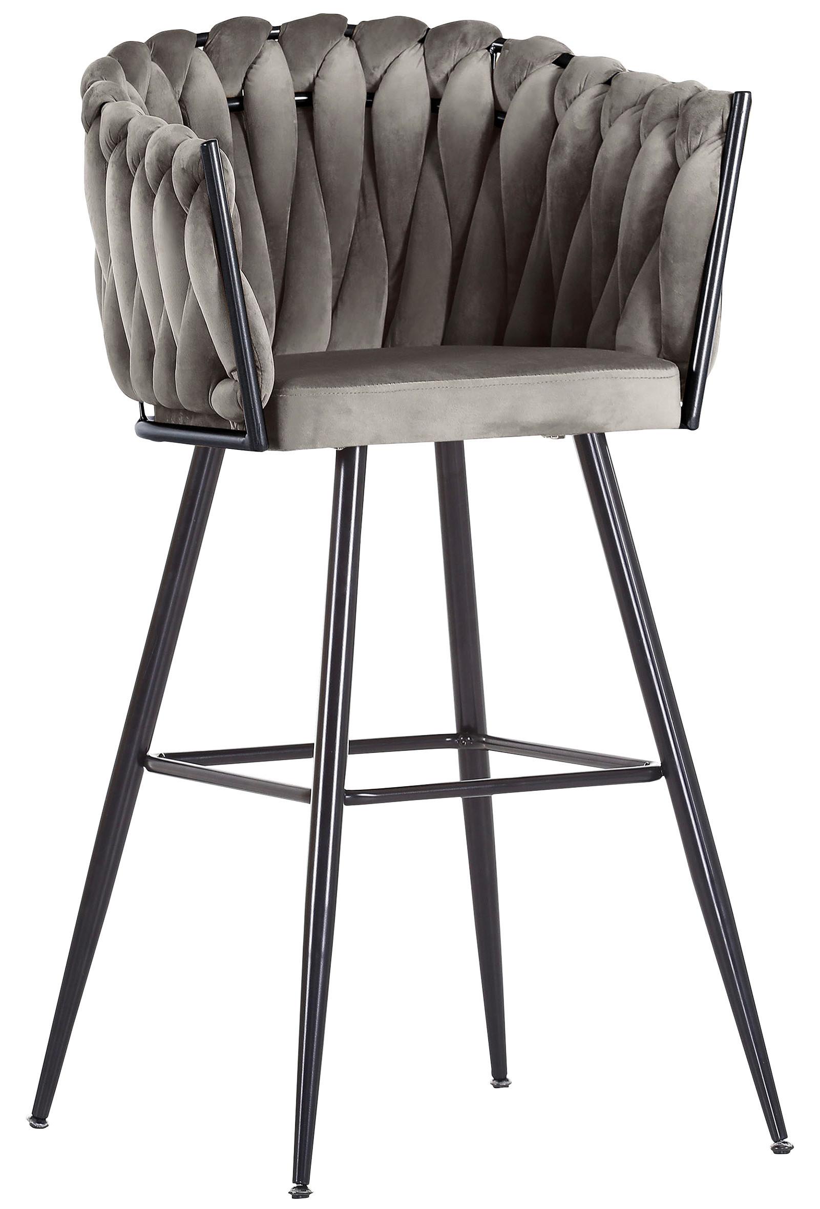 STOŁEK BAROWY WEAVY - antracytowy, Lifestyle (57/110/61cm) - Landscape