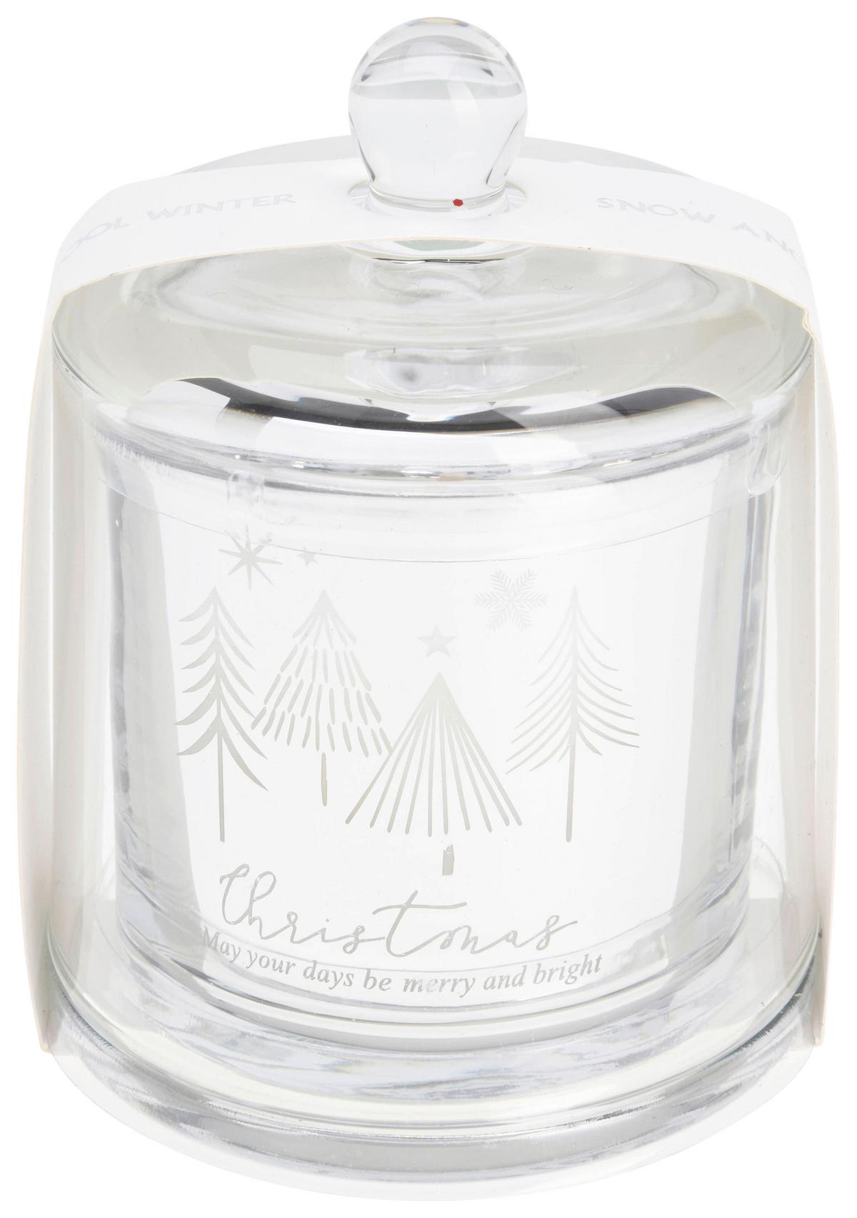 DUFTKERZE ACC - Weiss/Pastellblau (9/11/9cm)