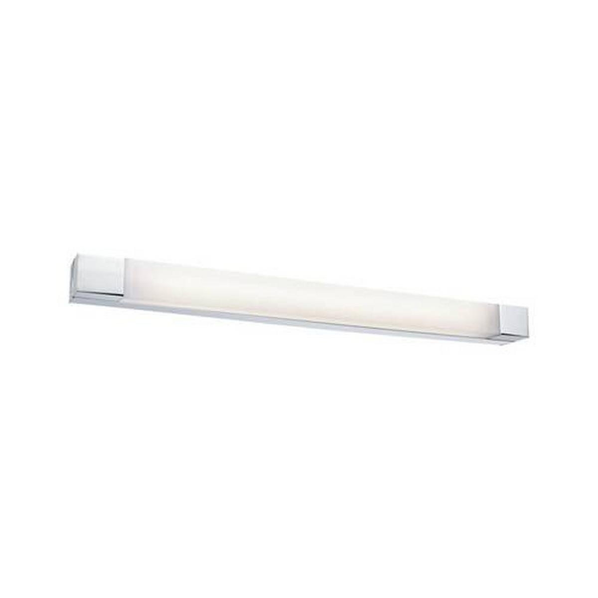 Wandleuchte Quasar Weiß/Chromfarben max. 10,5 W - Chromfarben/Weiß, Basics, Kunststoff/Metall (4,5cm) - Paulmann