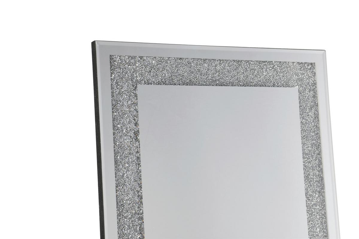 Standspiegel Hermine Glitzer LED ca. 40x160cm - LIFESTYLE, Glas/Holzwerkstoff (40/160cm) - Mömax