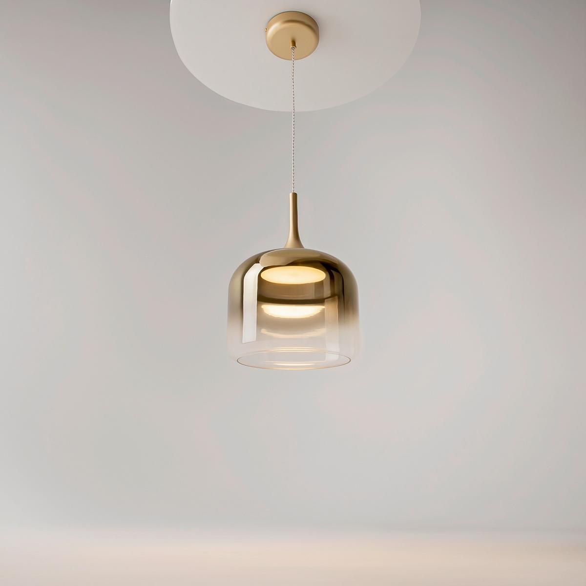 Pendelleuchte Mod286pl-L18g3k - Goldfarben, Design, Metall (26/339.5cm) - MAYTONI