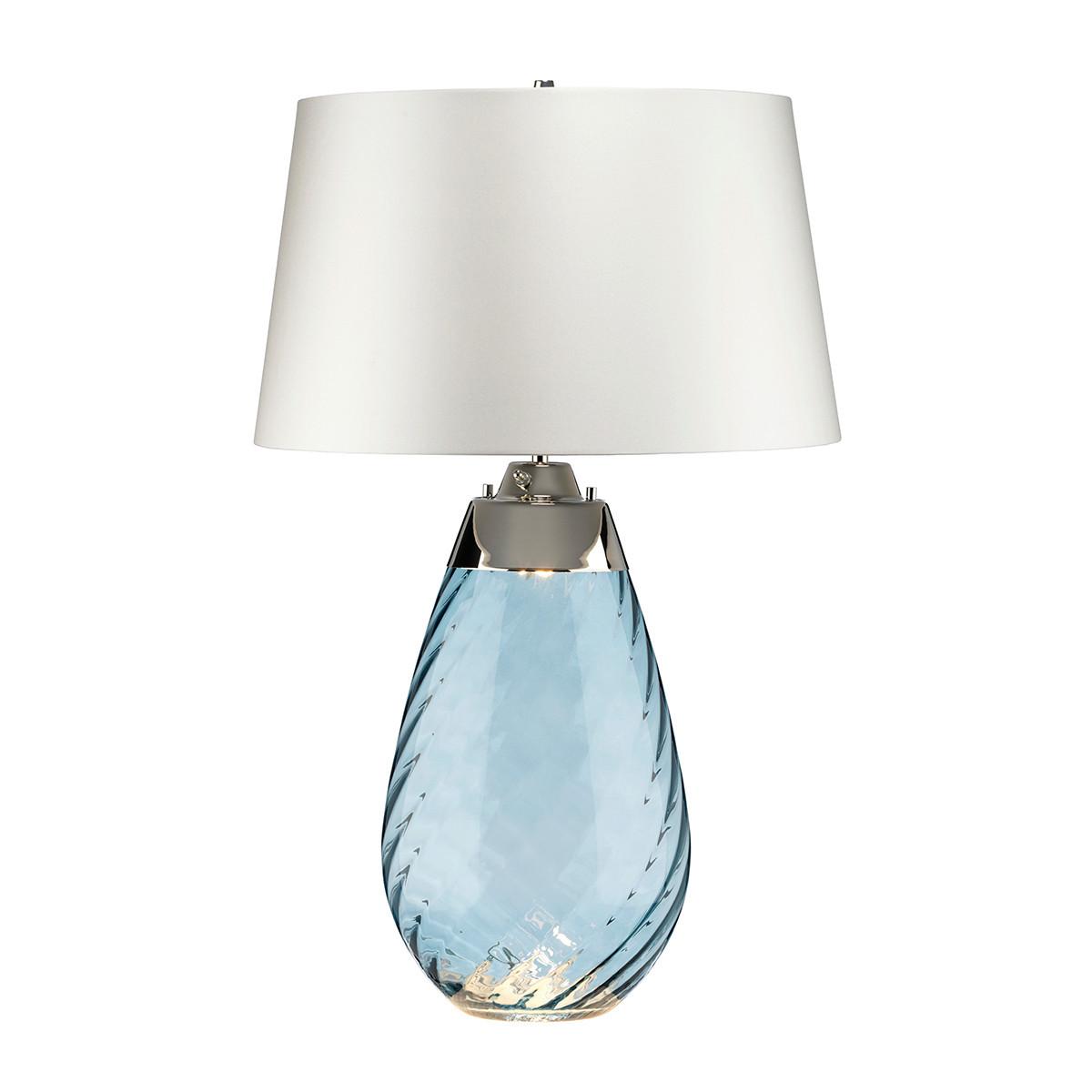 Asztali Lámpa Lena-Tl-L-Blue-Owss - Konventionell (46/74cm) - Elstead Lighting