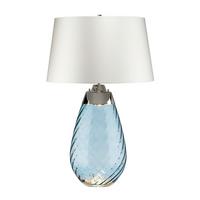 Asztali Lámpa Lena-Tl-L-Blue-Owss - Konventionell (46/74cm) - Elstead Lighting