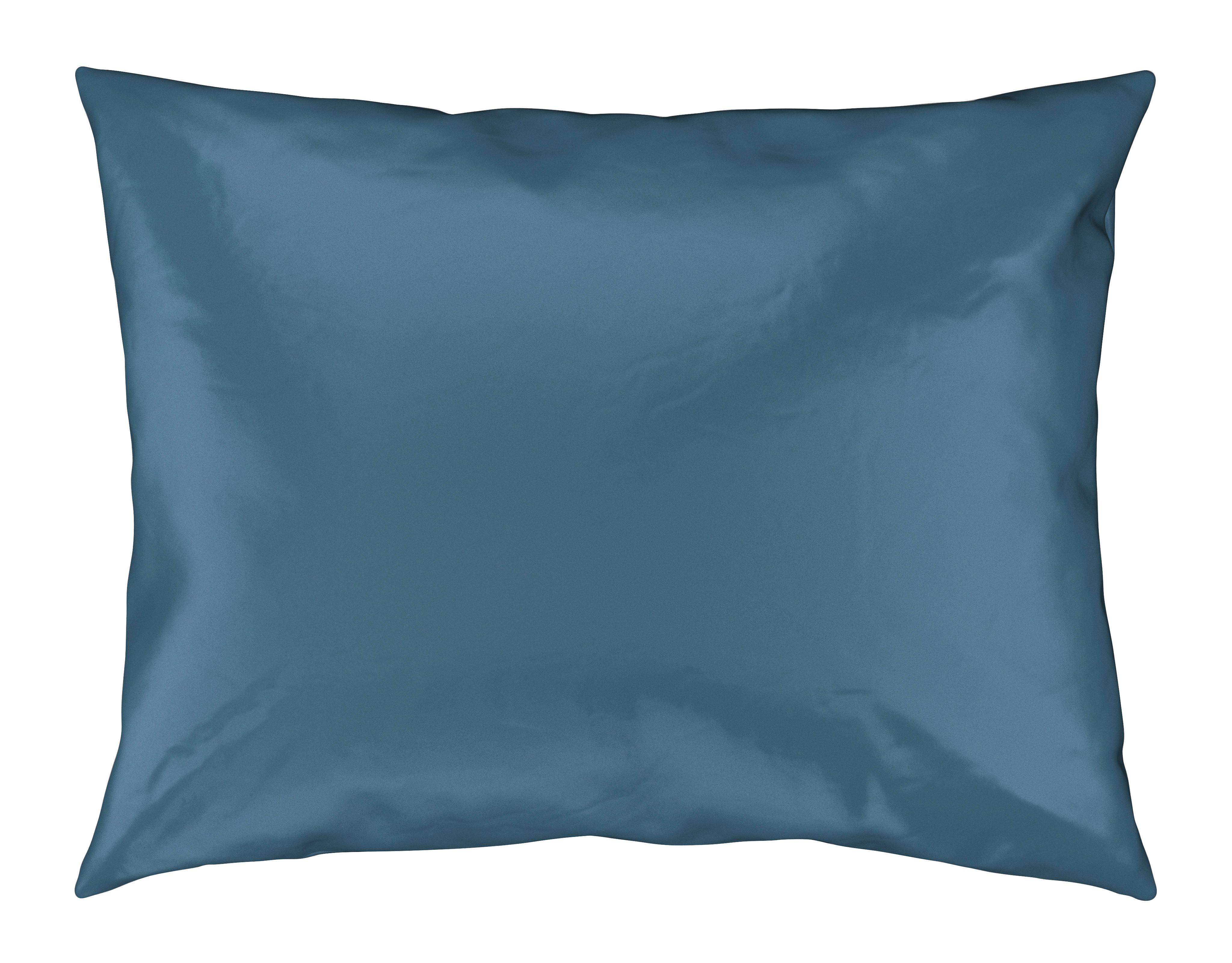 Kissenhülle Alex Uni in Blau ca. 40x60cm - Blau, MODERN, Textil (40/60cm) - Premium Living